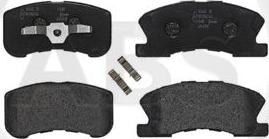 A.B.S. P16008 - Brake Pad Set, disc brake autospares.lv