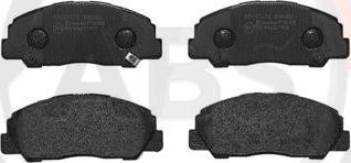 A.B.S. P16010 - Brake Pad Set, disc brake autospares.lv