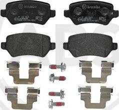 A.B.S. P10013 - Brake Pad Set, disc brake autospares.lv