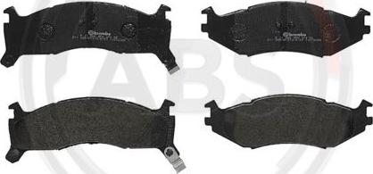 A.B.S. P11006 - Brake Pad Set, disc brake autospares.lv