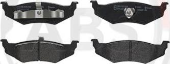 A.B.S. P11010 - Brake Pad Set, disc brake autospares.lv