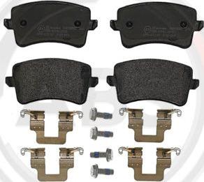 A.B.S. P85099 - Brake Pad Set, disc brake autospares.lv