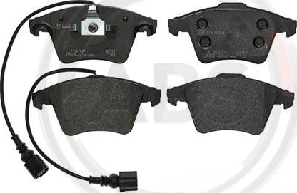 A.B.S. P85090 - Brake Pad Set, disc brake autospares.lv