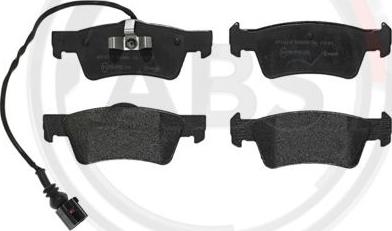 A.B.S. P85091 - Brake Pad Set, disc brake autospares.lv