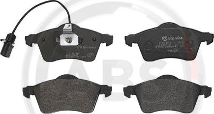 A.B.S. P85049 - Brake Pad Set, disc brake autospares.lv