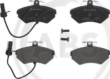 A.B.S. P85044 - Brake Pad Set, disc brake autospares.lv