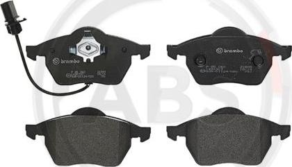 A.B.S. P85060 - Brake Pad Set, disc brake autospares.lv