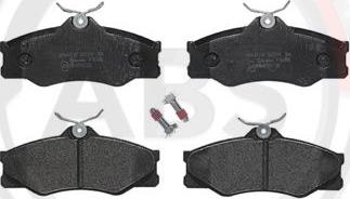 A.B.S. P85008 - Brake Pad Set, disc brake autospares.lv