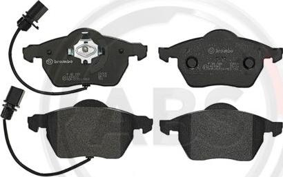 A.B.S. P85085 - Brake Pad Set, disc brake autospares.lv