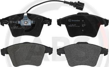 A.B.S. P85081 - Brake Pad Set, disc brake autospares.lv