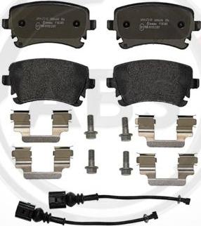 A.B.S. P85083 - Brake Pad Set, disc brake autospares.lv