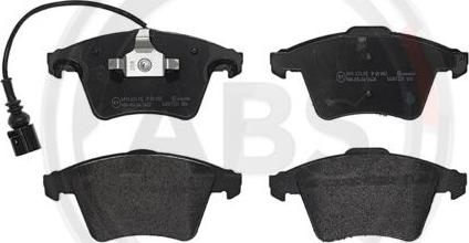 A.B.S. P85082 - Brake Pad Set, disc brake autospares.lv