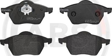 A.B.S. P85036 - Brake Pad Set, disc brake autospares.lv