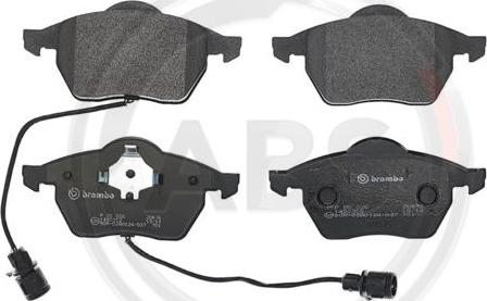 A.B.S. P85026 - Brake Pad Set, disc brake autospares.lv