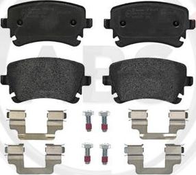 A.B.S. P85076 - Brake Pad Set, disc brake autospares.lv