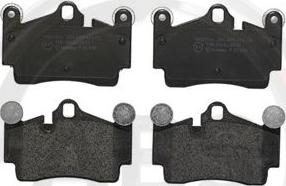 A.B.S. P85070 - Brake Pad Set, disc brake autospares.lv