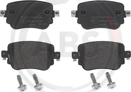 A.B.S. P85140 - Brake Pad Set, disc brake autospares.lv