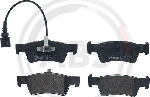 A.B.S. P85163 - Brake Pad Set, disc brake autospares.lv