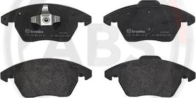 A.B.S. P85105 - Brake Pad Set, disc brake autospares.lv