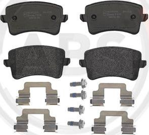 A.B.S. P85100 - Brake Pad Set, disc brake autospares.lv