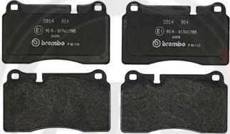 A.B.S. P85110 - Brake Pad Set, disc brake autospares.lv