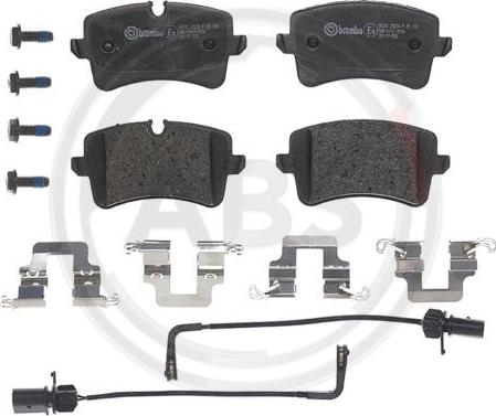 A.B.S. P85118 - Brake Pad Set, disc brake autospares.lv