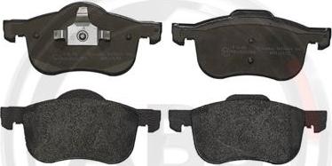 A.B.S. P86016 - Brake Pad Set, disc brake autospares.lv