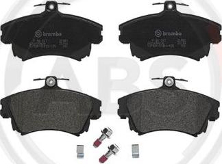 A.B.S. P86017 - Brake Pad Set, disc brake autospares.lv