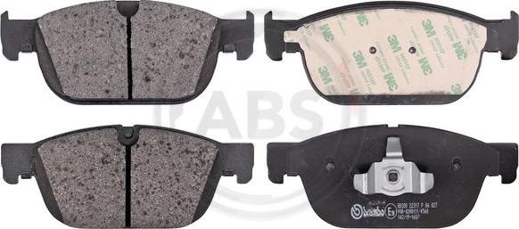 A.B.S. P86027 - Brake Pad Set, disc brake autospares.lv