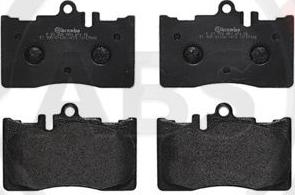 A.B.S. P83058 - Brake Pad Set, disc brake autospares.lv