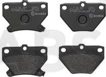 A.B.S. P83052 - Brake Pad Set, disc brake autospares.lv