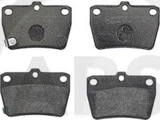 A.B.S. P83057 - Brake Pad Set, disc brake autospares.lv