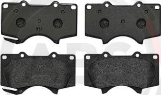 A.B.S. P83066 - Brake Pad Set, disc brake autospares.lv