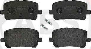 A.B.S. P83061 - Brake Pad Set, disc brake autospares.lv