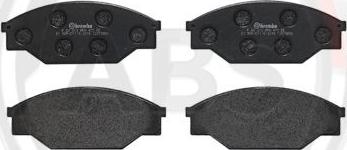 A.B.S. P83013 - Brake Pad Set, disc brake autospares.lv