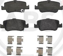 A.B.S. P83080 - Brake Pad Set, disc brake autospares.lv