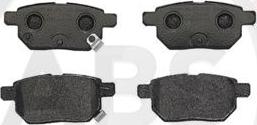 A.B.S. P83083 - Brake Pad Set, disc brake autospares.lv