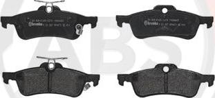 A.B.S. P83087 - Brake Pad Set, disc brake autospares.lv