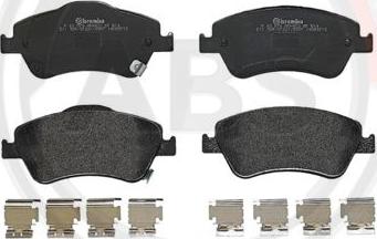 A.B.S. P83079 - Brake Pad Set, disc brake autospares.lv