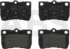 A.B.S. P83073 - Brake Pad Set, disc brake autospares.lv