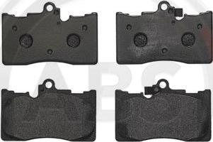 A.B.S. P83072 - Brake Pad Set, disc brake autospares.lv