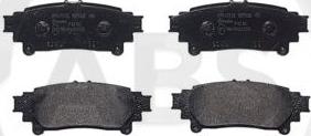 A.B.S. P83152 - Brake Pad Set, disc brake autospares.lv