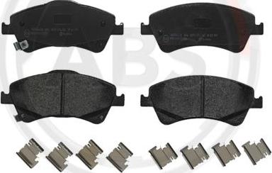 A.B.S. P83109 - Brake Pad Set, disc brake autospares.lv