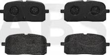 A.B.S. P83116 - Brake Pad Set, disc brake autospares.lv