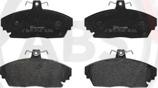 A.B.S. P82001 - Brake Pad Set, disc brake autospares.lv