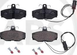 A.B.S. P36006 - Brake Pad Set, disc brake autospares.lv