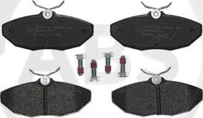 A.B.S. P36015 - Brake Pad Set, disc brake autospares.lv