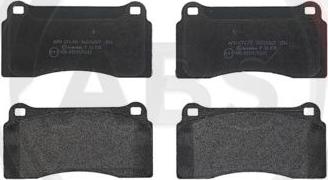 A.B.S. P36018 - Brake Pad Set, disc brake autospares.lv