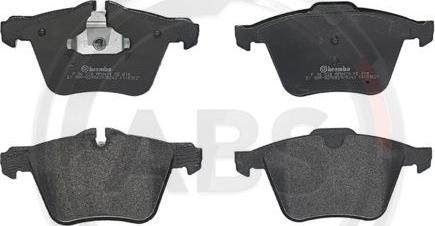 A.B.S. P36028 - Brake Pad Set, disc brake autospares.lv