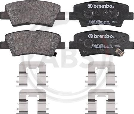 A.B.S. P30094 - Brake Pad Set, disc brake autospares.lv